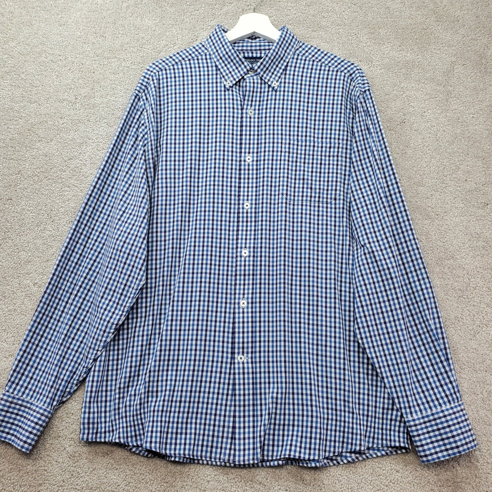 Southern Tide Intercoastal Shirt Mens Large Blue Long Sleeve Button Down